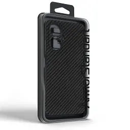 Чохол ArmorStandart LikeCarbon для Realme C55 Black - мініатюра 3