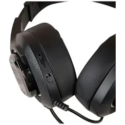 Навушники Hoco Cute cat luminous cat ear gaming headphones W107 чорно рожеві 6931474791252 - мініатюра 3