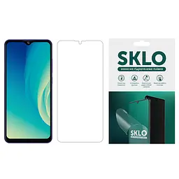 Захисна гідрогелева плівка SKLO (екран) для ZTE Blade v2020 (Прозорий)