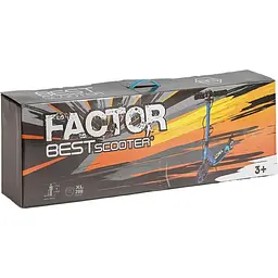 Самокат алюмінієвий Best Scooter Factor ЦБ-00275159 різнокольоровий - мініатюра 9