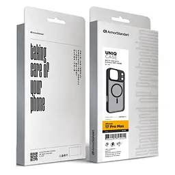 Чохол до мобільного телефона Armorstandart Uniq MagCase Apple iPhone 17 Pro Max Black (ARM86271) - мініатюра 2