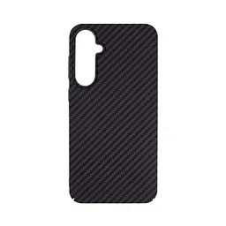 Карбоновый чехол для Samsung Galaxy S23 FE 5G (SM-S711), LikeCarbon, черный, панель, защитный чехол-накладка, ультратонкий и легкий, противоударный, обеспечивает защиту от ударов, падений и царапин, ArmorStandart (ARM71933)
