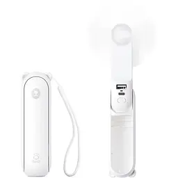 Портативний вентилятор JisuLife F8X White [167293] - мініатюра 3