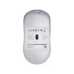 Миша бездротова Hator Quasar 3 Wireless Білий (HTM731) - мініатюра 6