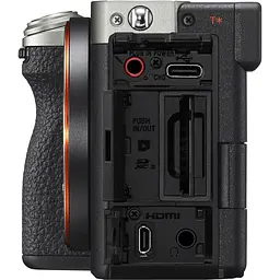 Бездзеркальний фотоапарат Sony Alpha A7C II Kit FE f/4-5.6 28-60mm Silver (ILCE7CM2LS) UA [137138] - мініатюра 6