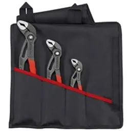 Набір кліщів сантехнічних переставних Cobra KNIPEX 00 19 55 S9, в сумці (150/250/300мм) (3шт)