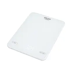 Ваги кухонні Adler AD 3177 white