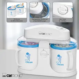 Морозивниця CLATRONIC ICM 3650 White - мініатюра 4