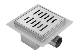 Трап для душу Rea Line 12x12 nickiel brushed REA-G6204 - мініатюра 4