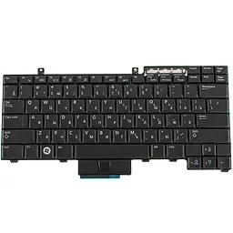 Клавіатура для ноутбука DELL (Latitude: E6400, E6410), rus, black - мініатюра 2