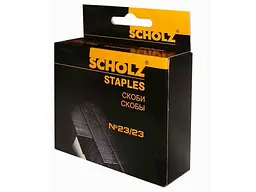 Скоби SCHOLZ д/степлеру 23/23 1000шт 4766 soz