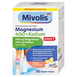 Mivolis Магній + Калій Direct у стіках для прийому без води 30 шт, 112,5 г