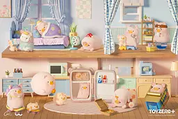 Колекційна фігурка 10/10 Toys Lulu The Piggy Серія Stay With You Series (Blind Box) 10_10 Art.Tza12114 - мініатюра 2