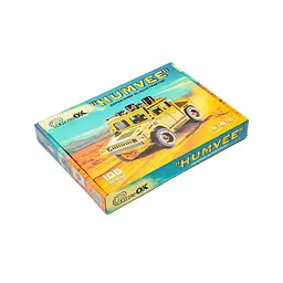 Дерев'яний 3D конструктор PuzzleOk Humvee Puz-00927, 100 деталей - мініатюра 7