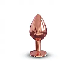 Анальна пробка з кристалом Dorcel 8.3 см (бронзовий) - мініатюра 2