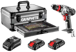 Шурупокрут-дриль акумуляторний Energy+ 18В Graphite teh0025241