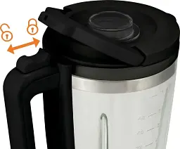 Блендер стаціонарний GORENJE B1400BE - мініатюра 2