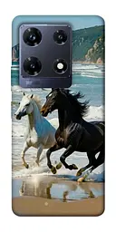 Чохол Demsky Beach Horses для Infinix Note 30 Pro