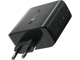 Мережевий зарядний пристрій Acefast A94 PD100W Black (6974316283133) - мініатюра 3