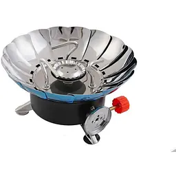 Плита туристична газова портативна примус Intertool GS-0011 200 x 85 мм з пелюстками