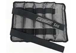 Обтяжувачі EasyFit 2 х 5 кг для ніг та рук з металом (EF-AWTМ-500) - мініатюра 2