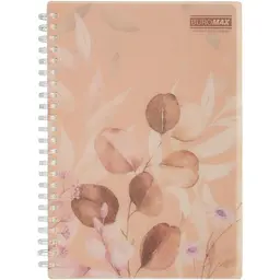 Зошит для записів Buromax Peach Arabeski А5 80 аркушів персиковий (BM.2587-46)