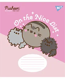 Набір зошитів шкільних YES А5/12 лінія Pusheen The Cat 25 шт (767613) - мініатюра 5