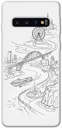TPU чохол Demsky Dnipro spirit для Samsung Galaxy S10