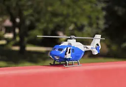 Вертоліт Driven Micro, білий із синім (WH1072Z) - мініатюра 5