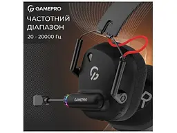 Навушники GamePro Genesis Mercury Pro 3-Mode Black (HSW120B) - мініатюра 6