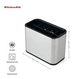 Органайзер для кухонної мийки KitchenAid Sinkware сірий (KEG784OSSSA) - мініатюра 9