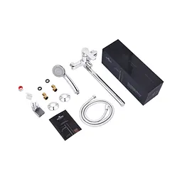 Змішувач для ванної Kroner KRP Bremen - C070 CV012071 Хром - мініатюра 9