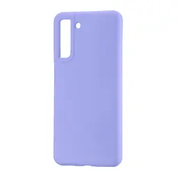 Чохол Silicone Case Samsung S21 FE (G990) Lilac Purple