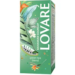 Чай зелений Lovare Bahamian Soursop 36 г (24 шт. х 1.5 г) - мініатюра 2