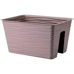 Горщик Form-Plastic Sahara кашпо на перила-40 13.2 л бежевий (4460-051)