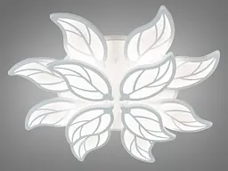 Візуально приваблива LED-люстра з димером та підсвічуванням, потужністю - мініатюра 3