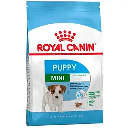 Сухий корм для цуценят дрібних порід Royal Canin Mini Puppy, з м'ясом птиці, 8 кг + Жувальна пігулка Bravecto від бліх і кліщів для собак з вагою 4.5-10 кг 1 шт. - мініатюра 2