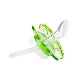 Силіконова анатомічна пустушка Canpol babies Toys 0–6 міс. зелена (23/256 Зелений) - мініатюра 2