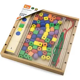 Навчальний набір Viga Toys Шнурівка Логіка (56182) - мініатюра 4