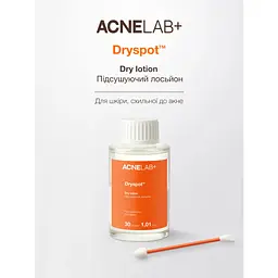 Підсушуючий лосьйон для обличчя Dryspot Dry lotion ACNELAB+ 30 мл - мініатюра 2