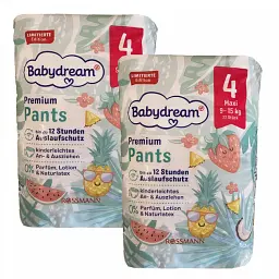 Дитячі підгузки-трусики Babydream Premium 4, (9-15 кг), 44 шт