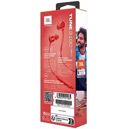 Навушники провідні юсб JBL T310C USB-C (JBLT310CRED) червоні JBLT310CRED - мініатюра 6