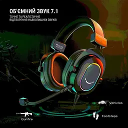 Игровая гарнитура Fifine H6P RGB USB Pink (H6P) - миниатюра 6