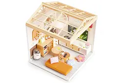 Конструктор-румбокс 8006 MINI HOUSE серії "Інтер'єр" – Вітальня (світло) - мініатюра 4