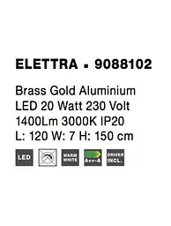 Підвіс Elettra Nova Luce 9088102 - мініатюра 9