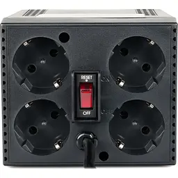 Стабілізатор напруги Powercom TCA-1200 (TCA-1200 black) - мініатюра 2