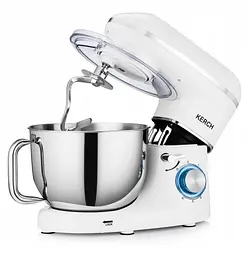 Тістоміс міксер планетарний KERCH MyCHEF White 2200 Вт - мініатюра 5