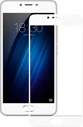 Захисне скло Tempered Glass 3D Full Glue Meizu M3/M3s (M3 Mini) white