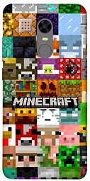 Чохол Demsky Minecraft collage для Xiaomi Redmi 5 Plus / Redmi Note 5 (Single Camera)