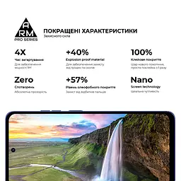 Захисне скло на Motorola G56 5G з олеофобним покриттям, Pro, повне проклеювання, антистатичний і пиловідштовхуючий шар, 9H, самоклеючеся, 2.5D, на весь екран, антистатичний клей, ArmorStandart (ARM86586) - мініатюра 5